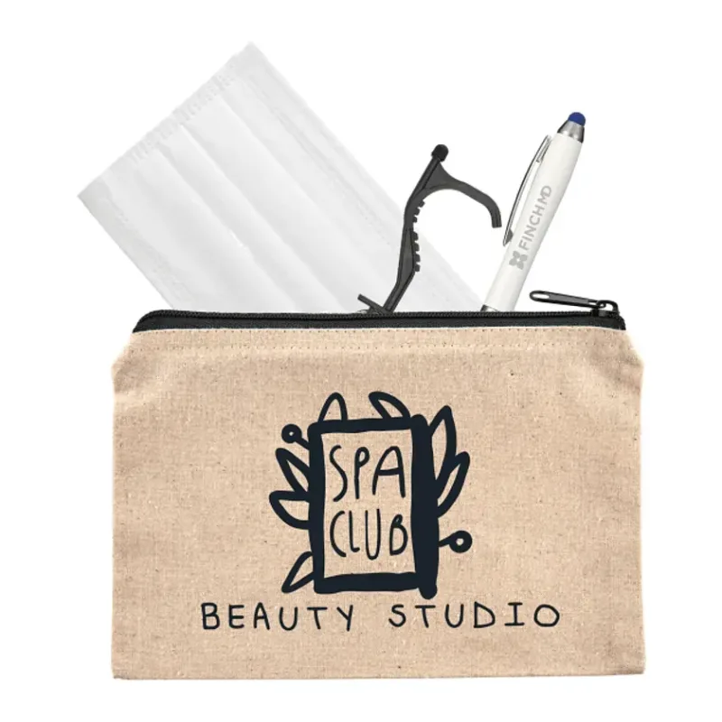 Custom Cotton Travel Pouch - 8oz — view 5