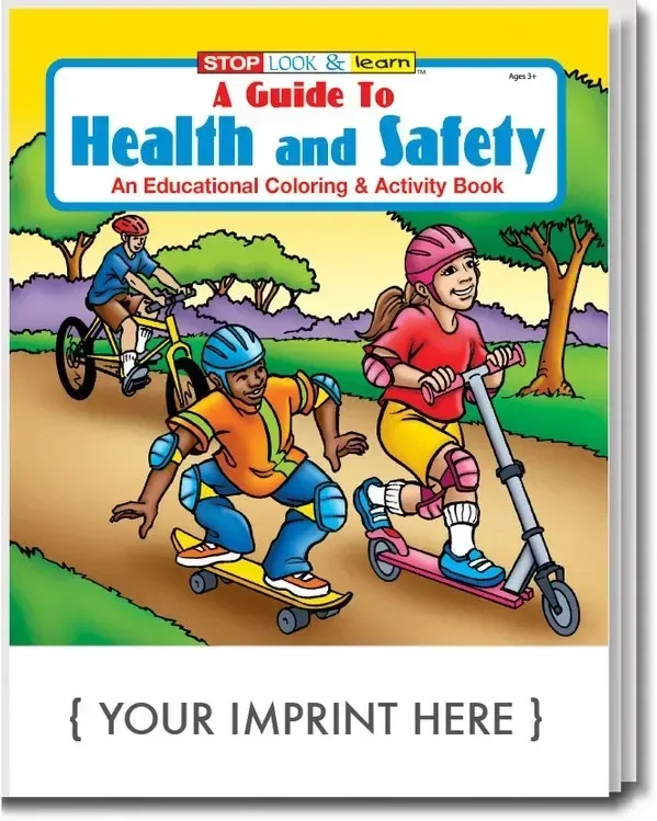 A Guide to Health and Safety Coloring Activity Book