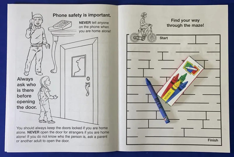 A Guide to Health and Safety Coloring Activity Book — view 2