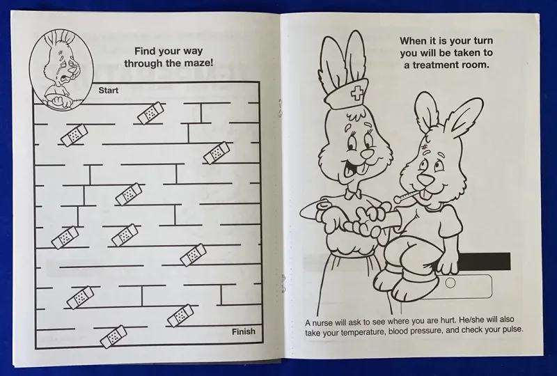 A Trip to the Emergency Center Coloring & Activity Book — view 2