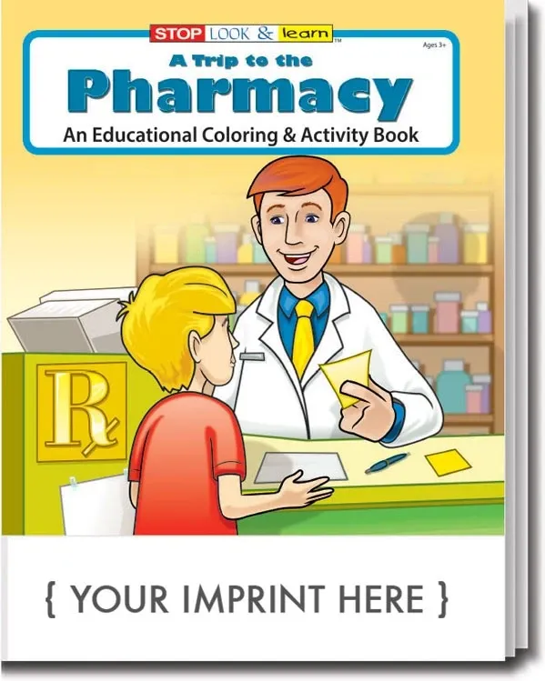 A Trip to the Pharmacy Coloring & Activity Book