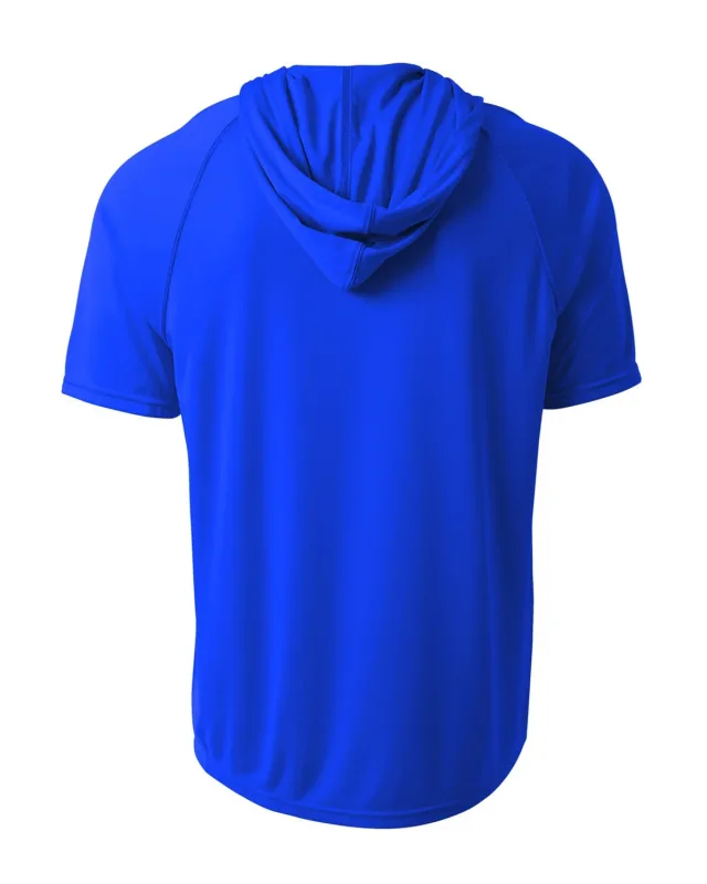 A4 Men's Cooling Performance Hooded T-shirt — view 10