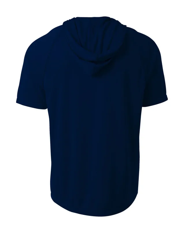 A4 Men's Cooling Performance Hooded T-shirt — view 13