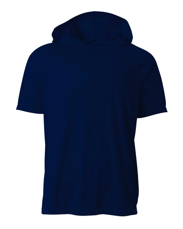 A4 Men's Cooling Performance Hooded T-shirt — view 14