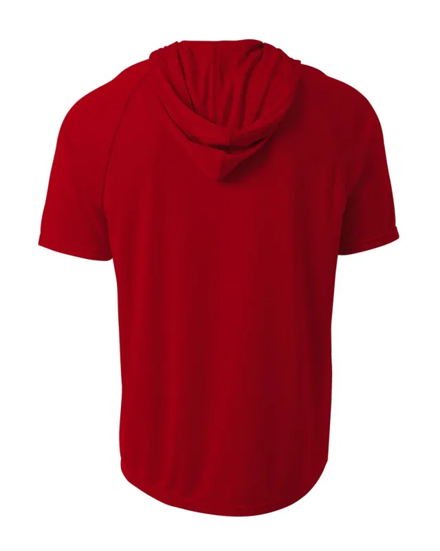 A4 Men's Cooling Performance Hooded T-shirt — view 16