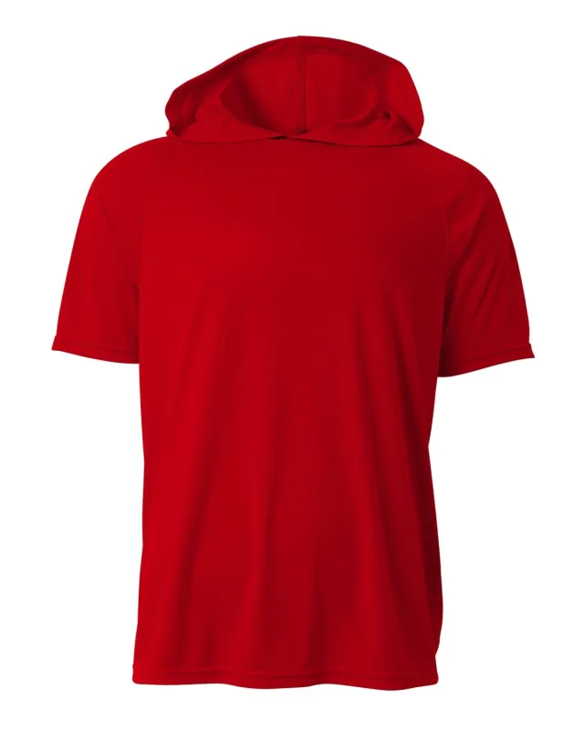 A4 Men's Cooling Performance Hooded T-shirt — view 17