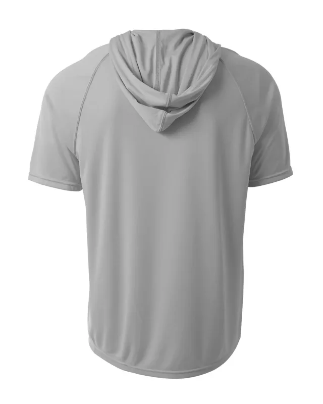 A4 Men's Cooling Performance Hooded T-shirt — view 4