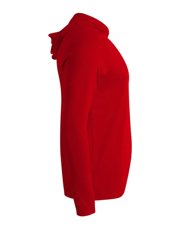 A4 Men's Cooling Performance Long-Sleeve Hooded T-shirt — view 18