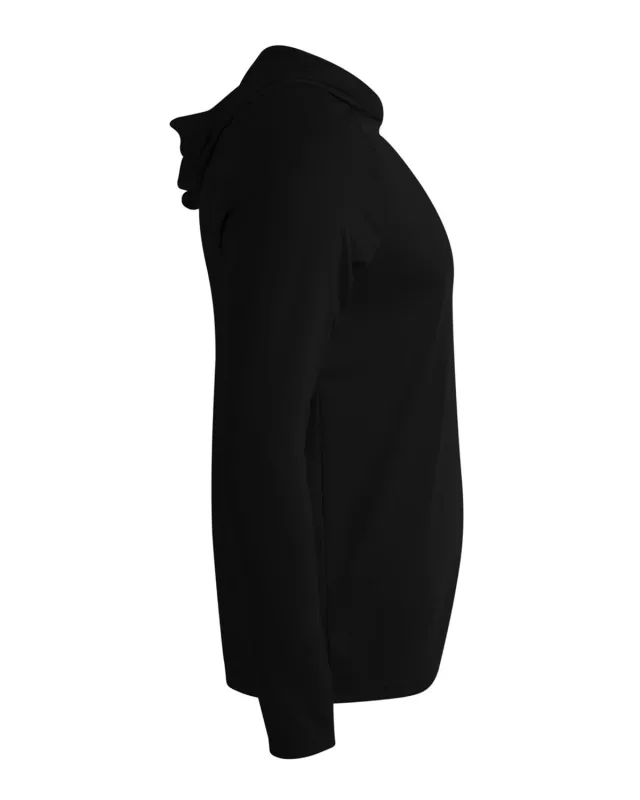 A4 Men's Cooling Performance Long-Sleeve Hooded T-shirt — view 9