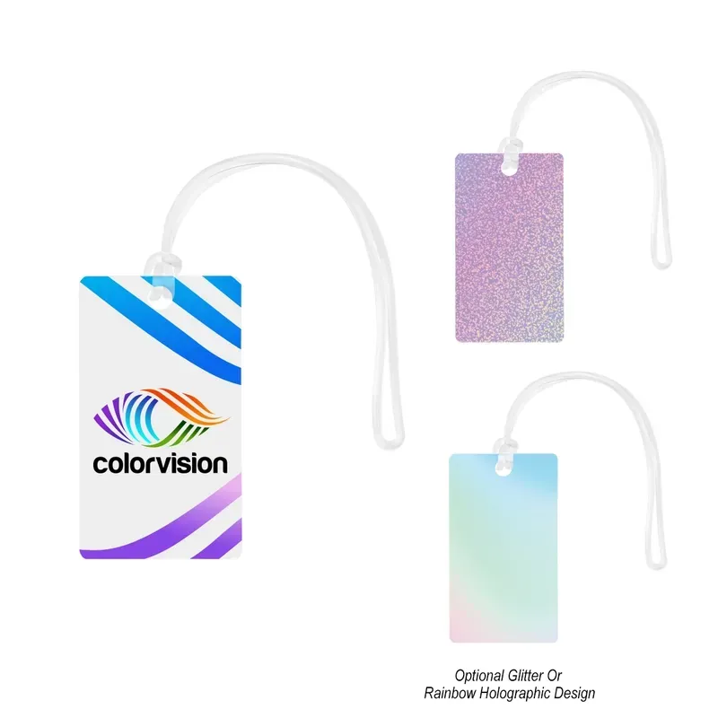 Acrylic Bag Tag - Rectangle