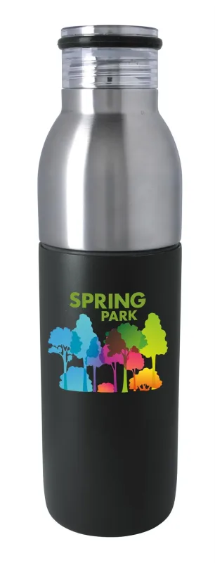 Custom Active 2-in-1 Vacuum Bottle Tumbler - 22 oz. — view 3