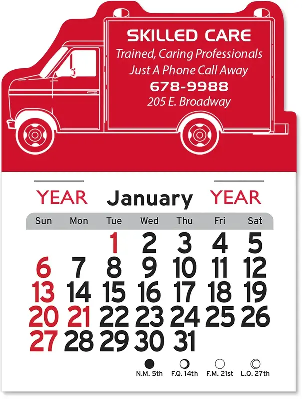 Custom Ambulance Calendar