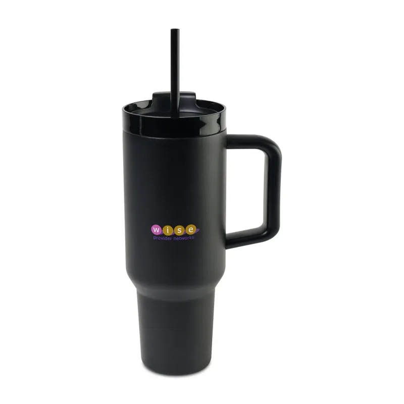 Adrian Travel Tumbler with Straw - 40 Oz. — view 2