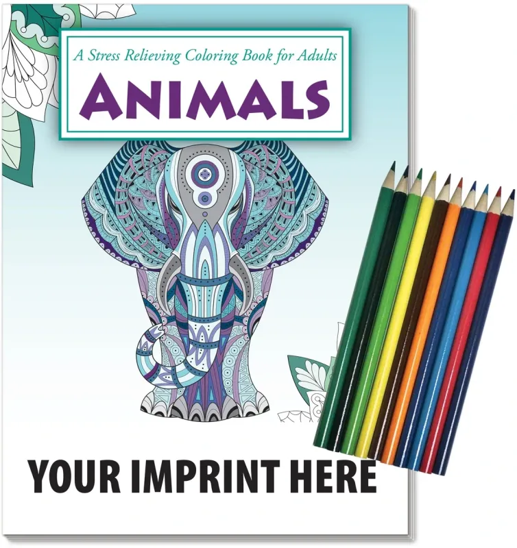 Adult Coloring Book - Animals Stress Relieving Coloring Book for Adults — view 4