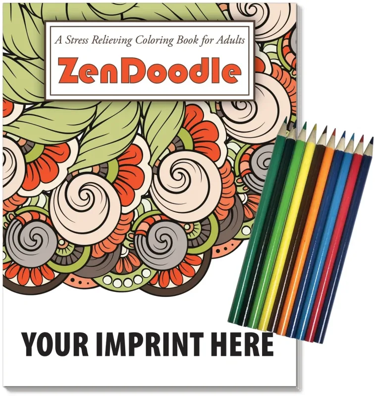 Adult Coloring Book - ZenDoodle Stress Relieving Coloring Book for Adults — view 3