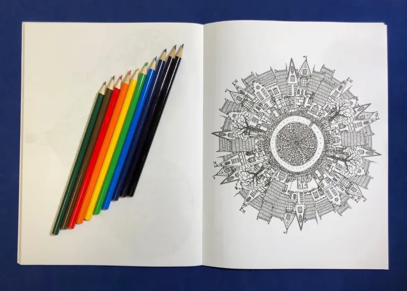 Adult Coloring Book - ZenDoodle Stress Relieving Coloring Book for Adults — view 4