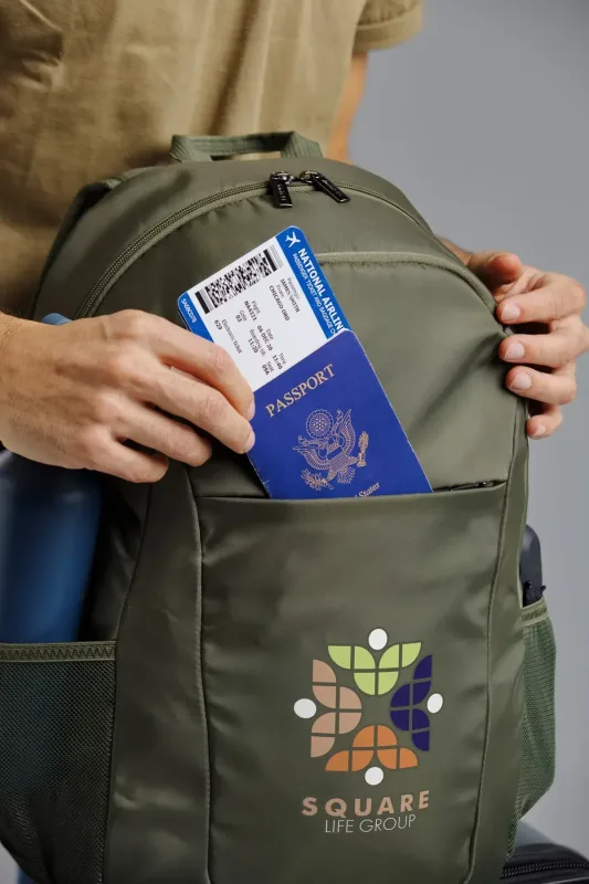 Personalized Business First Backpack — view 24