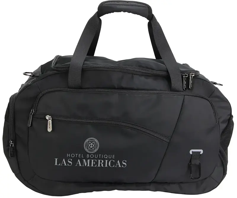 Custom Jet Black Weekender Duffel