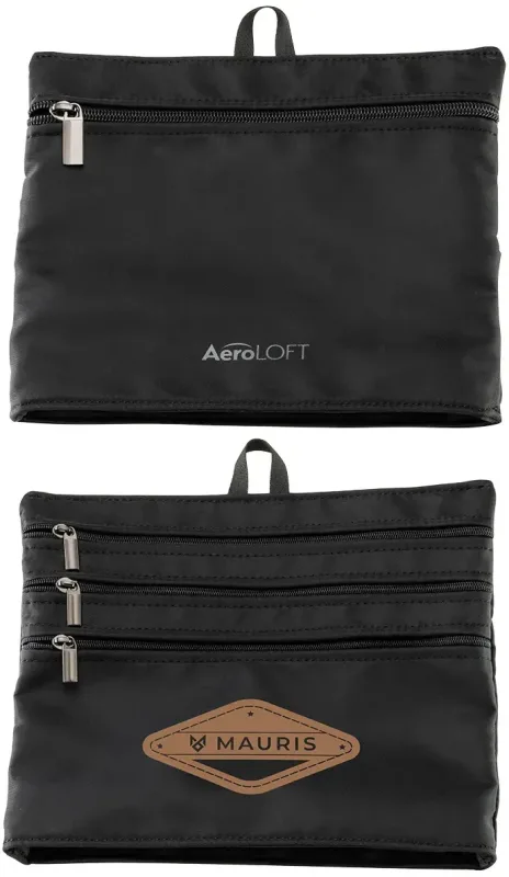 Custom Branded 4-Pocket Zip Organizer — view 5
