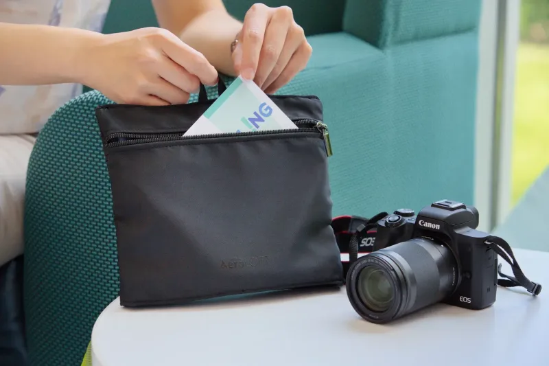 Custom Branded 4-Pocket Zip Organizer — view 9