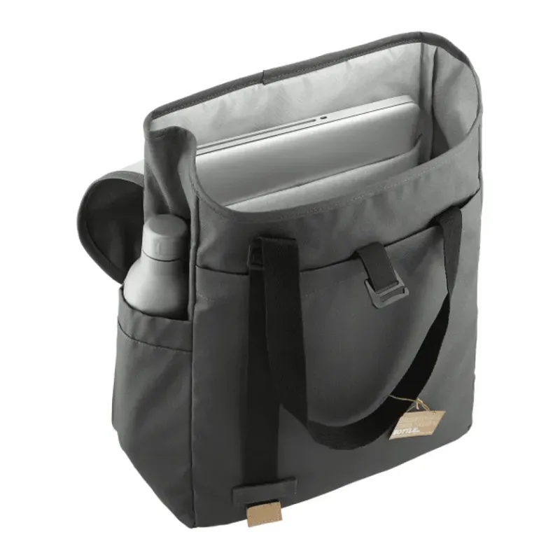 Branded Eco-Friendly Recycled Computer Tote — view 3