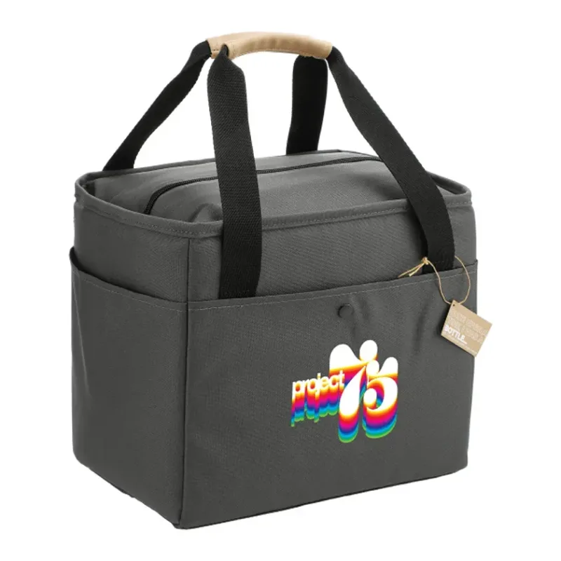 Custom Branded Recycled rPET Cooler - 12 Can Capacity — view 7