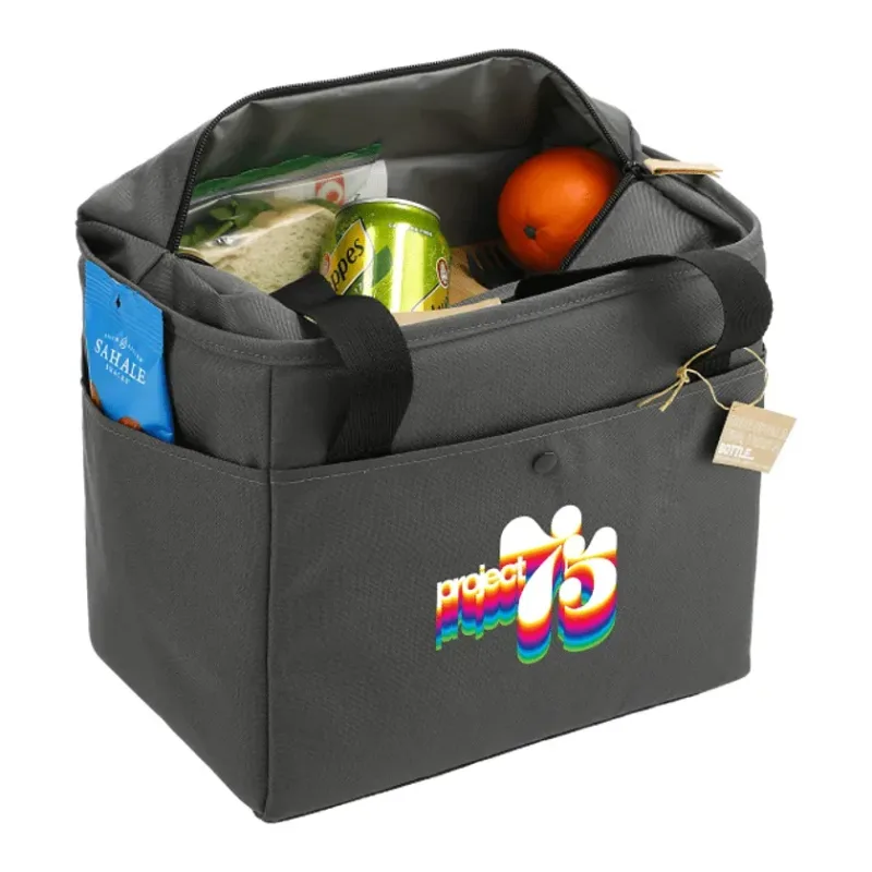 Custom Branded Recycled rPET Cooler - 12 Can Capacity — view 9
