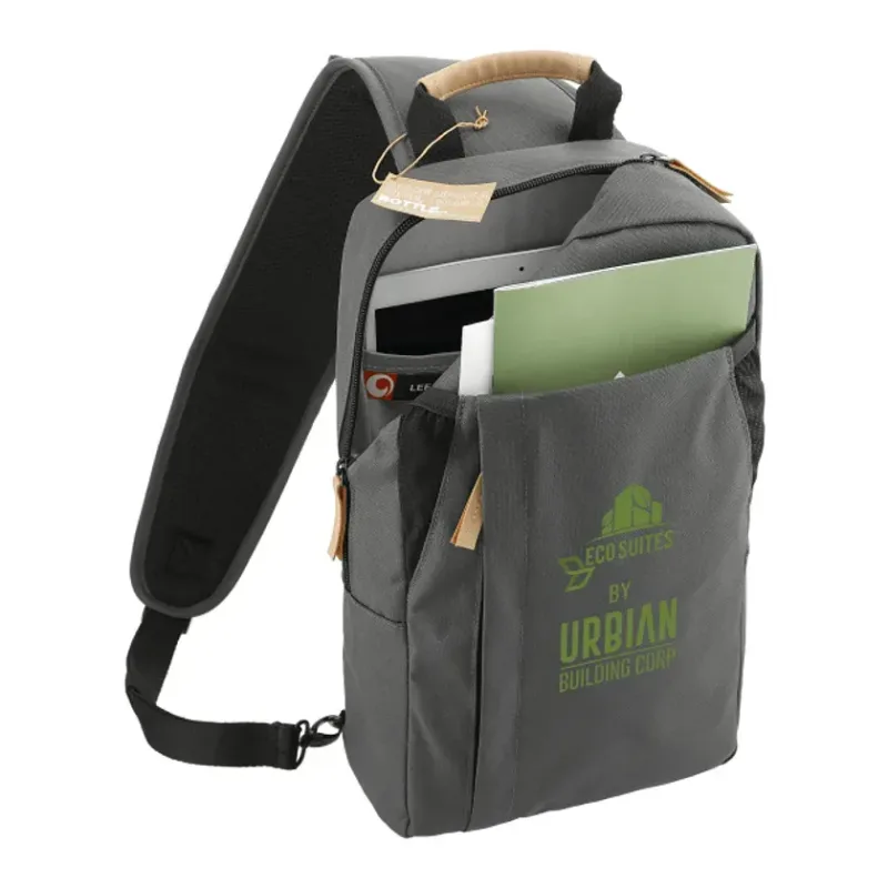 Custom EcoSmart Aft Recycled Sling with Pouch — view 10