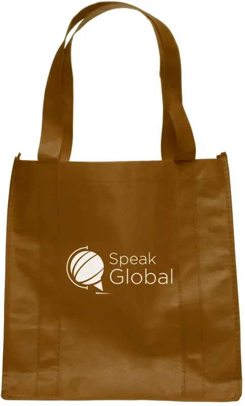 Custom Aisle Hopper Tote Bag with 1 Color Logo — view 3