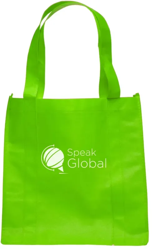 Custom Aisle Hopper Tote Bag with 1 Color Logo — view 4