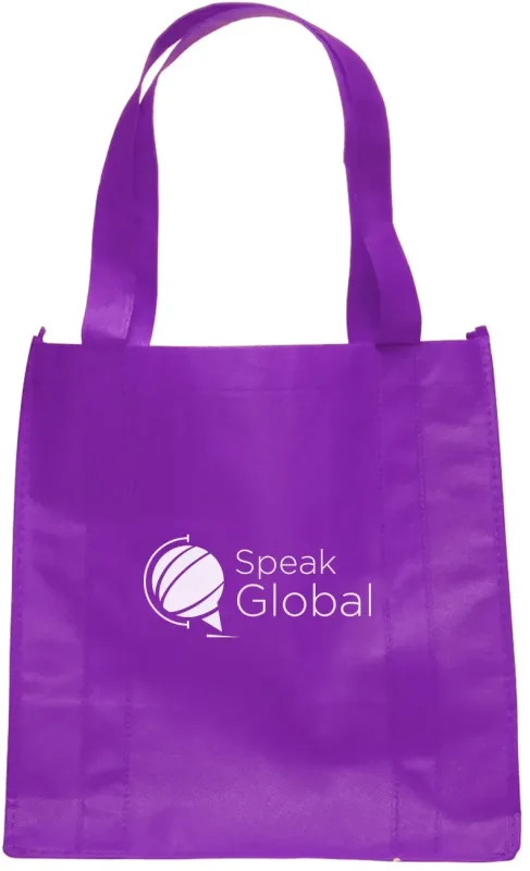 Custom Aisle Hopper Tote Bag with 1 Color Logo — view 5