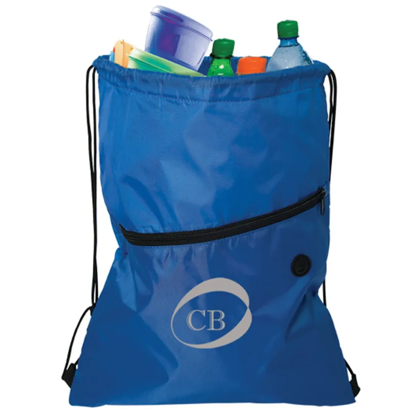 Akerley Insulated Drawstring Cooler Cinch — view 4