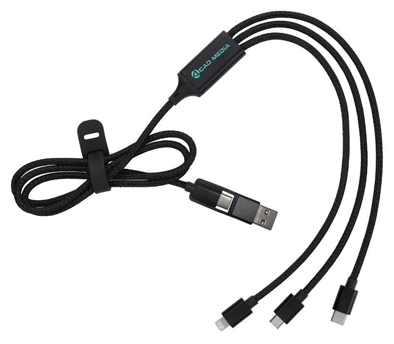 Custom All-Over Charging Cable 2A — view 3