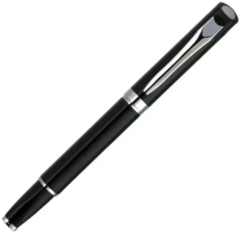 Chrome Trim Custom Rollerball Pen for Business Promotion