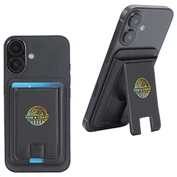 Alpine 3-Card Phone Wallet with Magnetic Ring and Stand — view 2