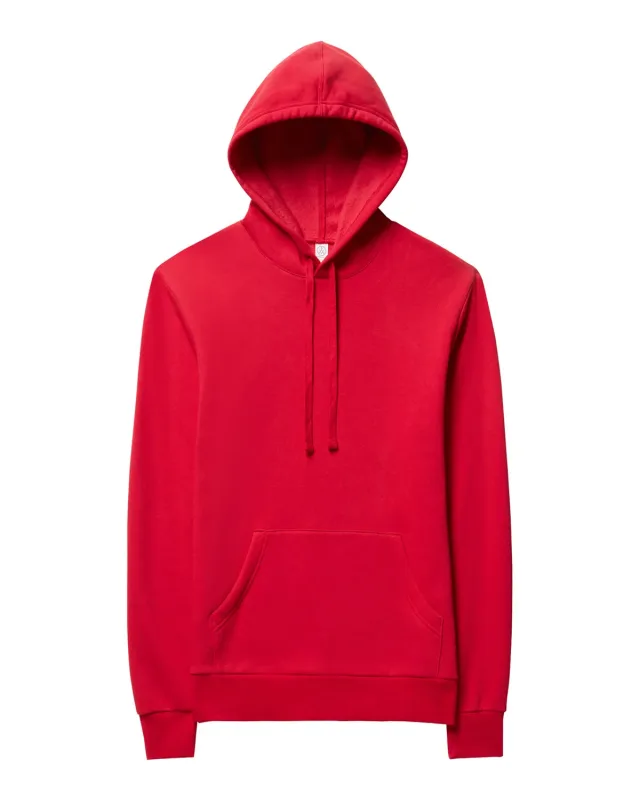 Alternative Adult Eco Cozy Fleece Pullover Hooded Sweatshirt — view 12