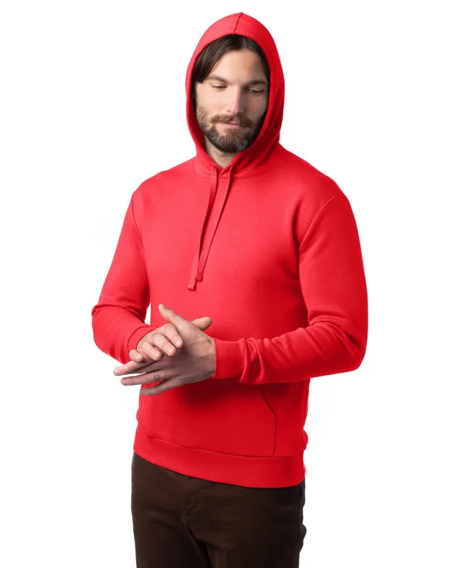Alternative Adult Eco Cozy Fleece Pullover Hooded Sweatshirt — view 13