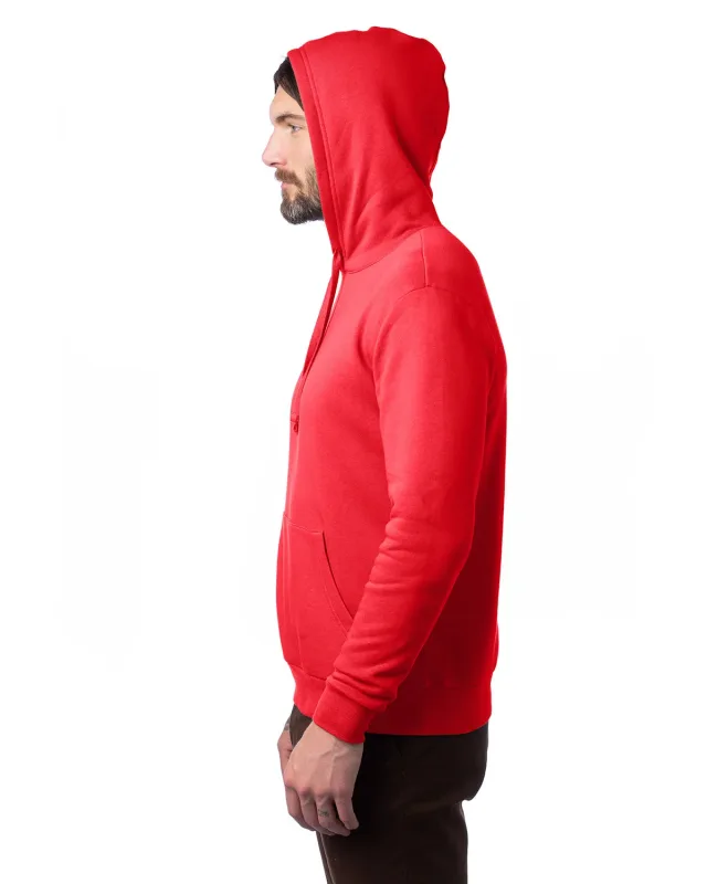 Alternative Adult Eco Cozy Fleece Pullover Hooded Sweatshirt — view 14