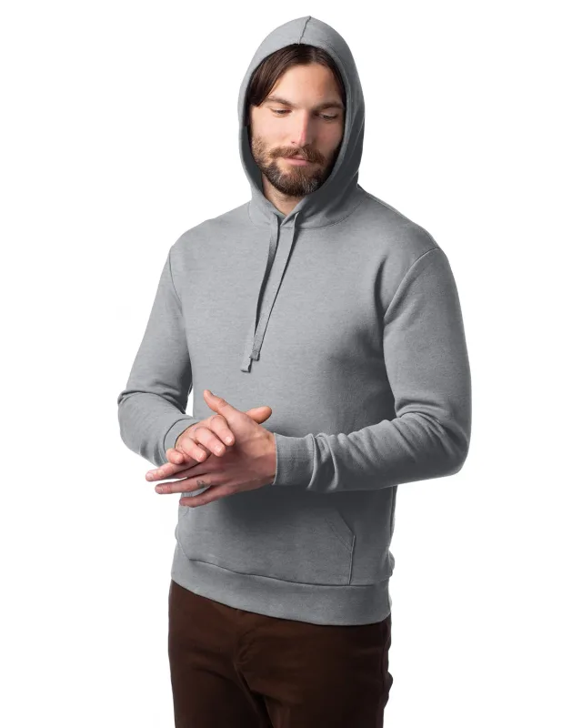 Alternative Adult Eco Cozy Fleece Pullover Hooded Sweatshirt — view 18