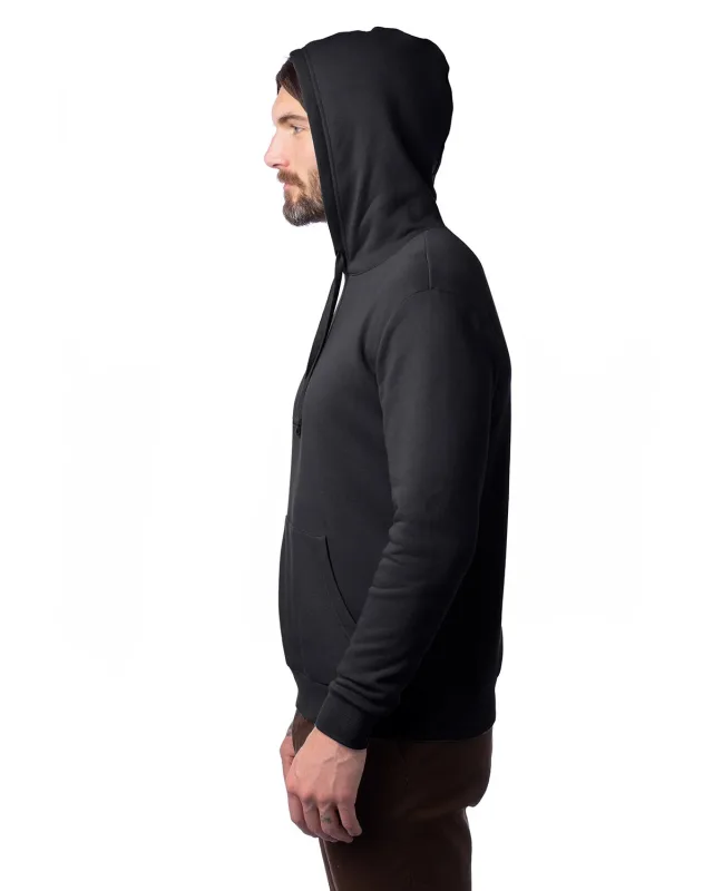 Alternative Adult Eco Cozy Fleece Pullover Hooded Sweatshirt — view 24