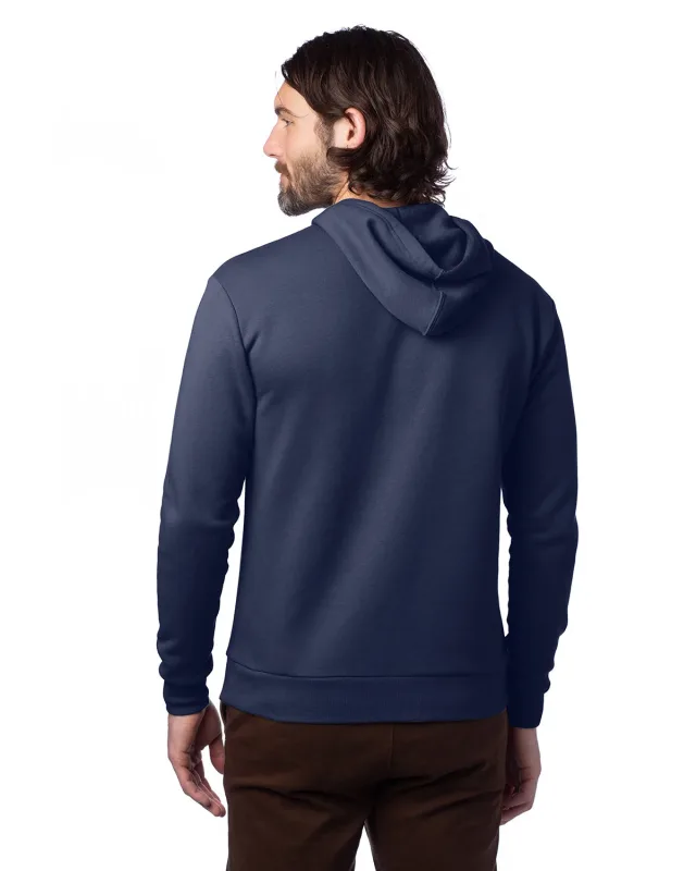Alternative Adult Eco Cozy Fleece Pullover Hooded Sweatshirt — view 25