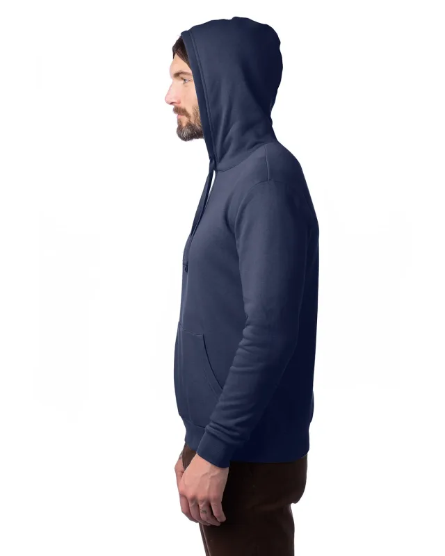 Alternative Adult Eco Cozy Fleece Pullover Hooded Sweatshirt — view 29