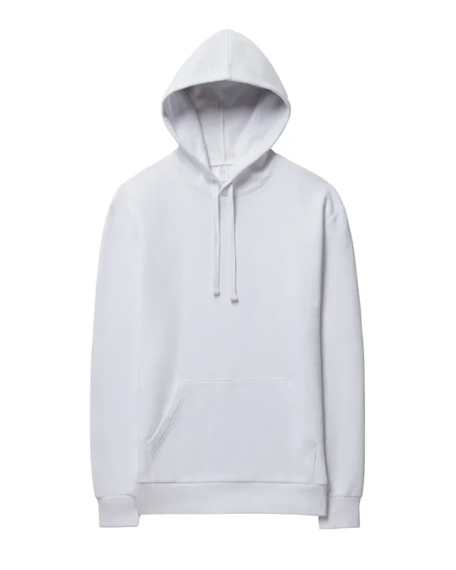 Alternative Adult Eco Cozy Fleece Pullover Hooded Sweatshirt — view 3
