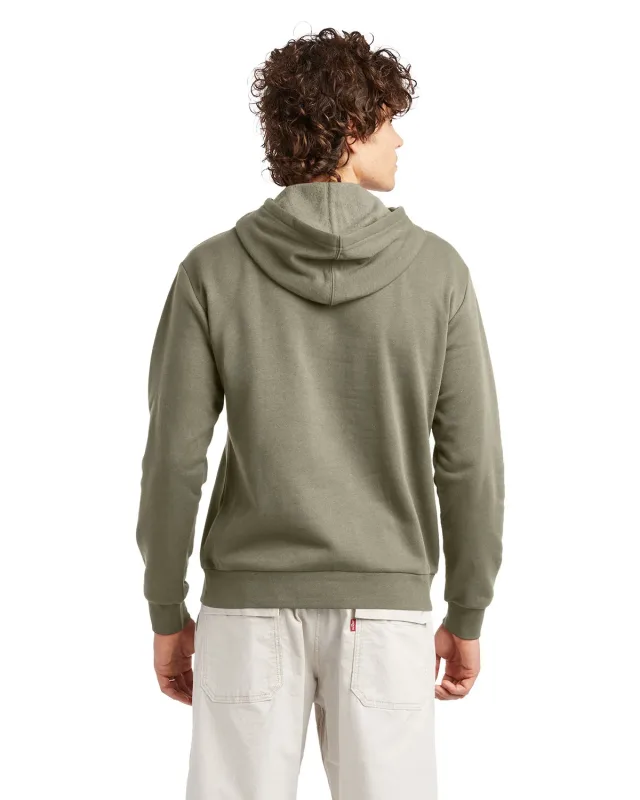 Alternative Adult Eco Cozy Fleece Pullover Hooded Sweatshirt — view 30