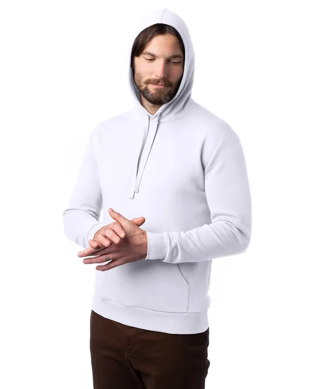 Alternative Adult Eco Cozy Fleece Pullover Hooded Sweatshirt — view 4