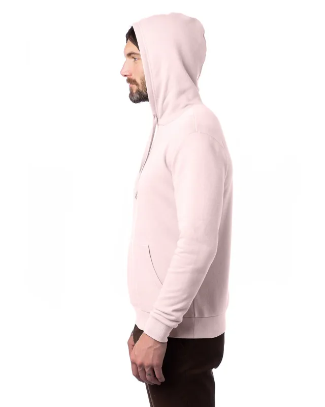 Alternative Adult Eco Cozy Fleece Pullover Hooded Sweatshirt — view 43
