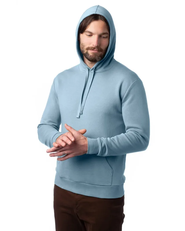 Alternative Adult Eco Cozy Fleece Pullover Hooded Sweatshirt — view 47
