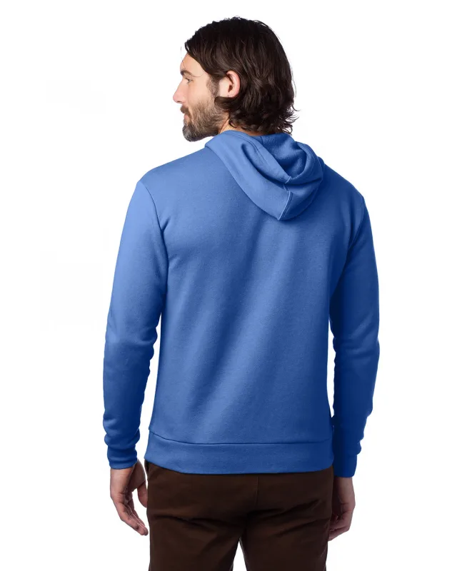 Alternative Adult Eco Cozy Fleece Pullover Hooded Sweatshirt — view 49