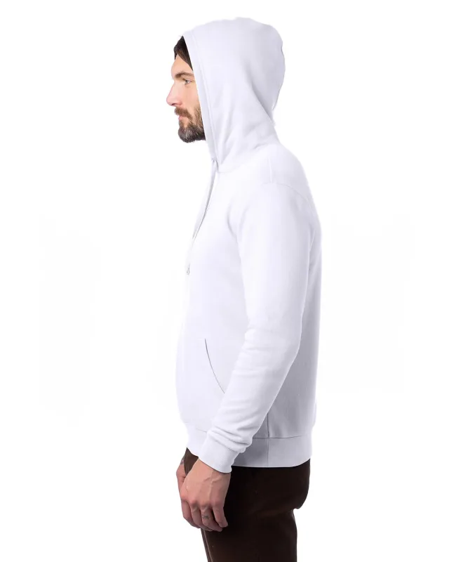 Alternative Adult Eco Cozy Fleece Pullover Hooded Sweatshirt — view 5