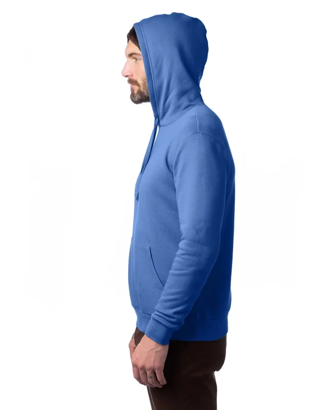 Alternative Adult Eco Cozy Fleece Pullover Hooded Sweatshirt — view 53